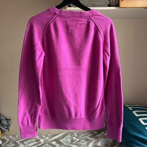 Adidas Pullover Sweatshirt sz Large in Magenta dark - Picture 7 of 7